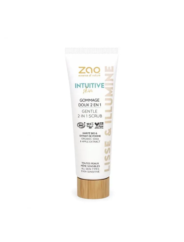 Exfoliante suave 2 en 1 Bio-50ml-Zao
