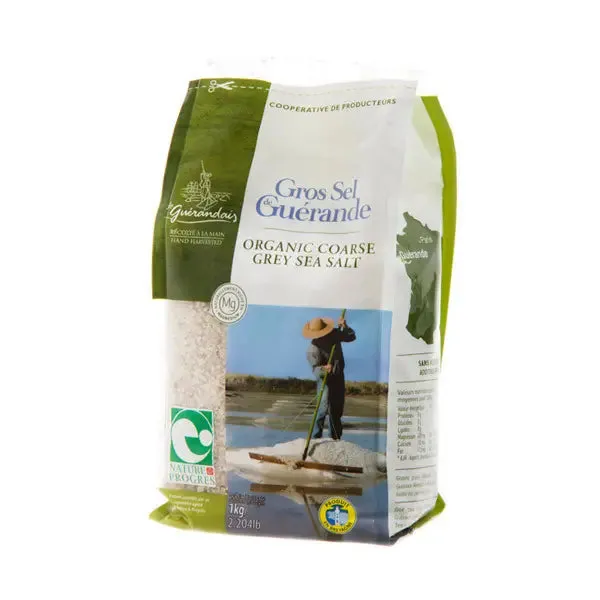 Sal gruesa de Guérande-1kg-Les Guérandais