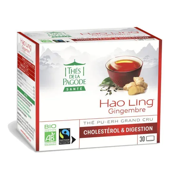 Jengibre Hao Ling - 30 bolsitas - Té Pagoda