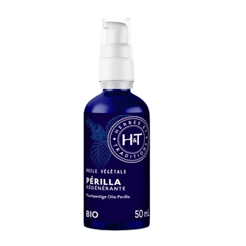 Aceite vegetal de Perilla Bio-50ml-Herbes et Traditions