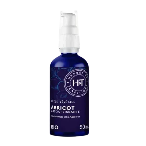 Aceite Vegetal de Hueso de Albaricoque Bio-50ml-Herbes et Traditions