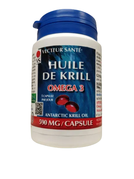Aceite de krill 500 mg-30 cápsulas-Vector de salud