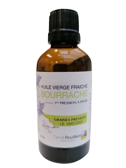 Aceite de Borraja virgen fresco-50ml-Daniel Rouillard