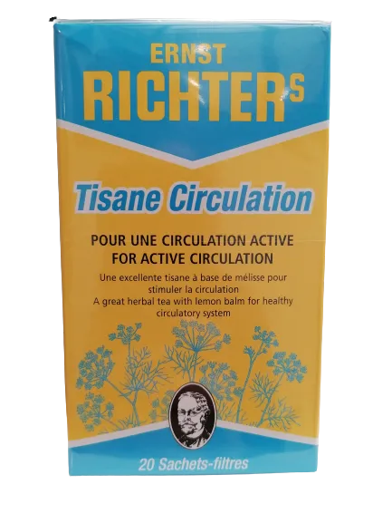 Té de hierbas para la circulación-20 sobres-Richter