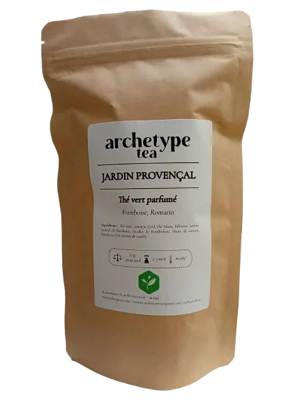 Jardín Provenzal-Té verde perfumado-100g-Té Arquetipo