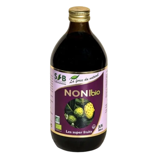 Jugo de Noni Hawaiano Orgánico-500ml-Laboratorios SFB