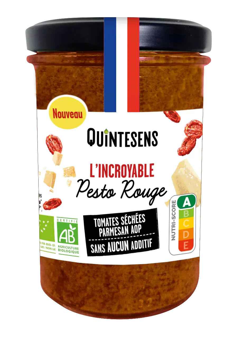 El increíble Pesto Rojo Ecológico-190g-Quintesens