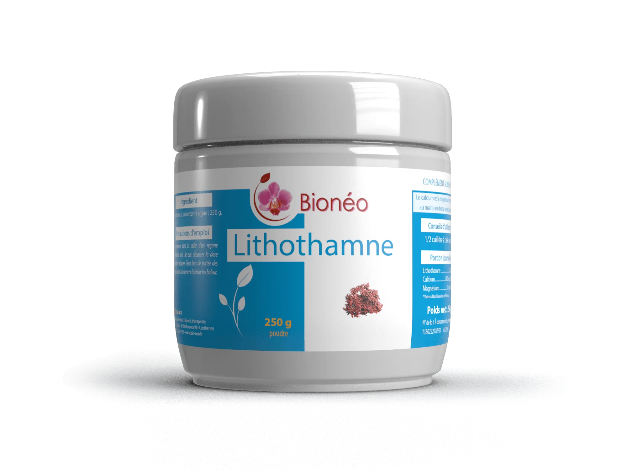 Lithothamne en polvo-250g-Bionéo
