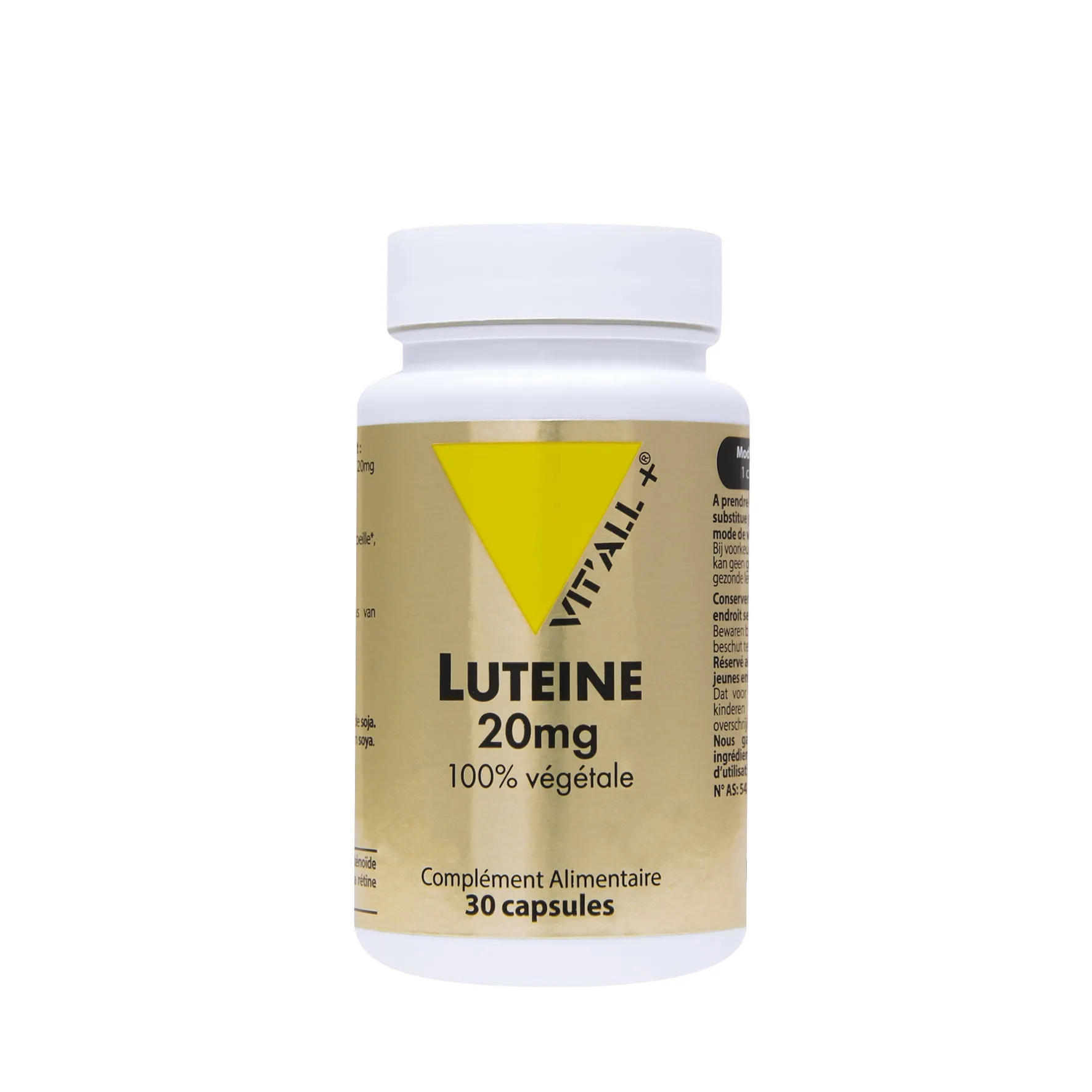 Luteína 20mg-30 cápsulas-Vit'all+