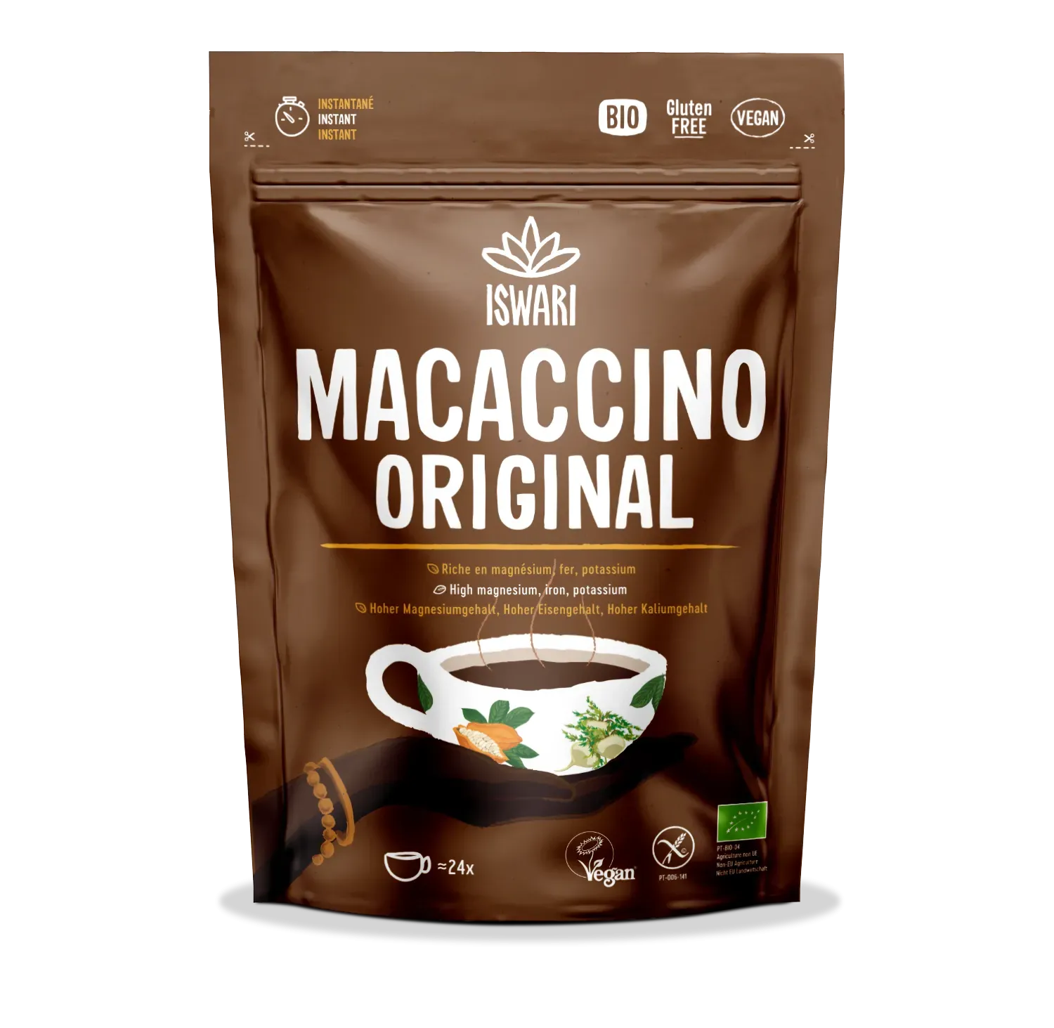 Macaccino Original superalimento-250g-Iswari