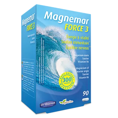 Magnemar Fuerza 3-90 cápsulas-Orthonat