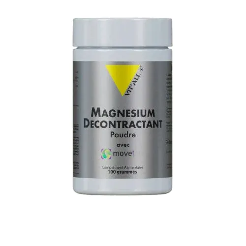 Polvo relajante de magnesio - 100 g - Vit'all+