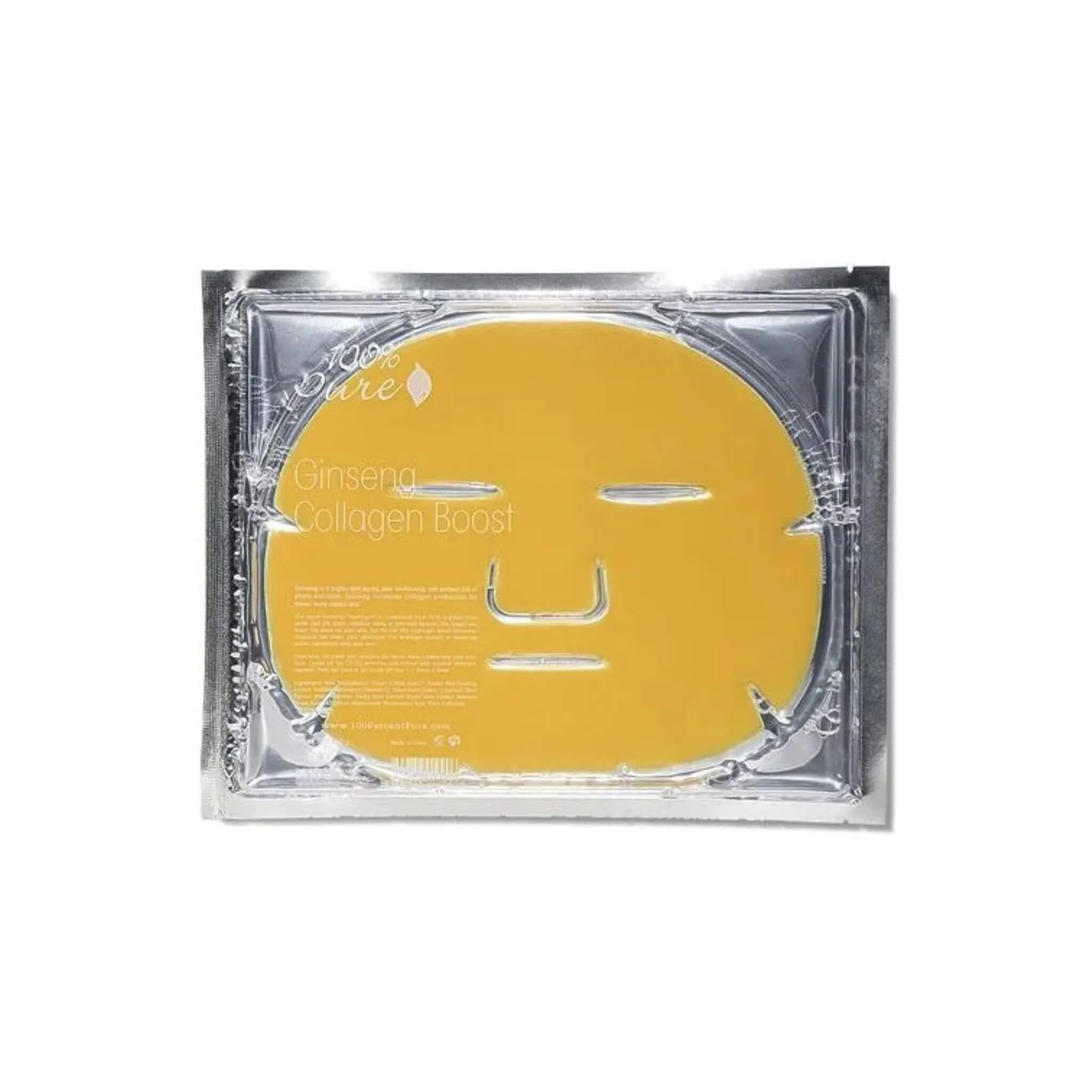 Mascarilla facial antiageing de colágeno y ginseng