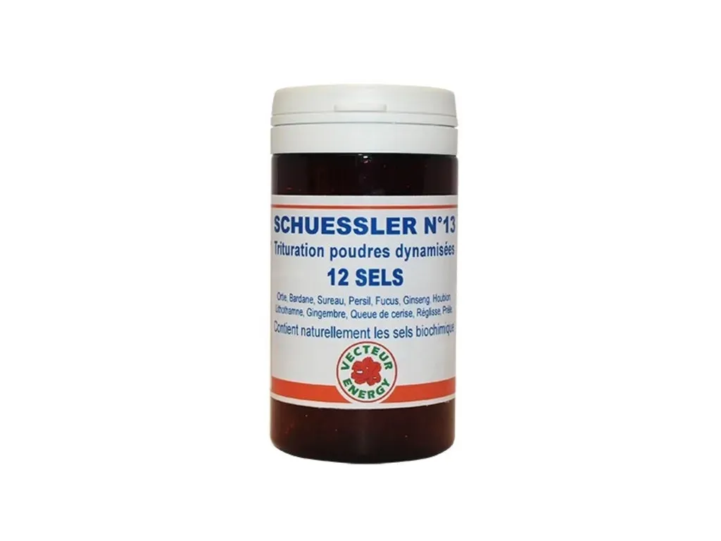 Mezcla de 12 sales de Schüssler - 60 cápsulas