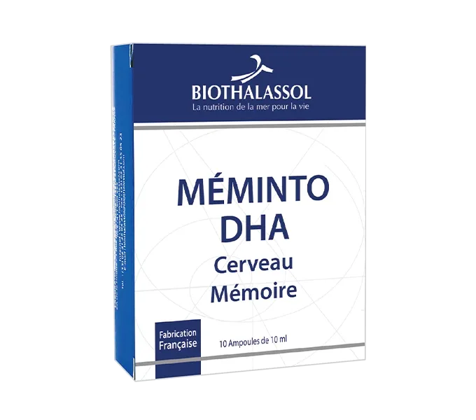 Méminto DHA - Memoria Cerebral - 10 ampollas - Biothalassol