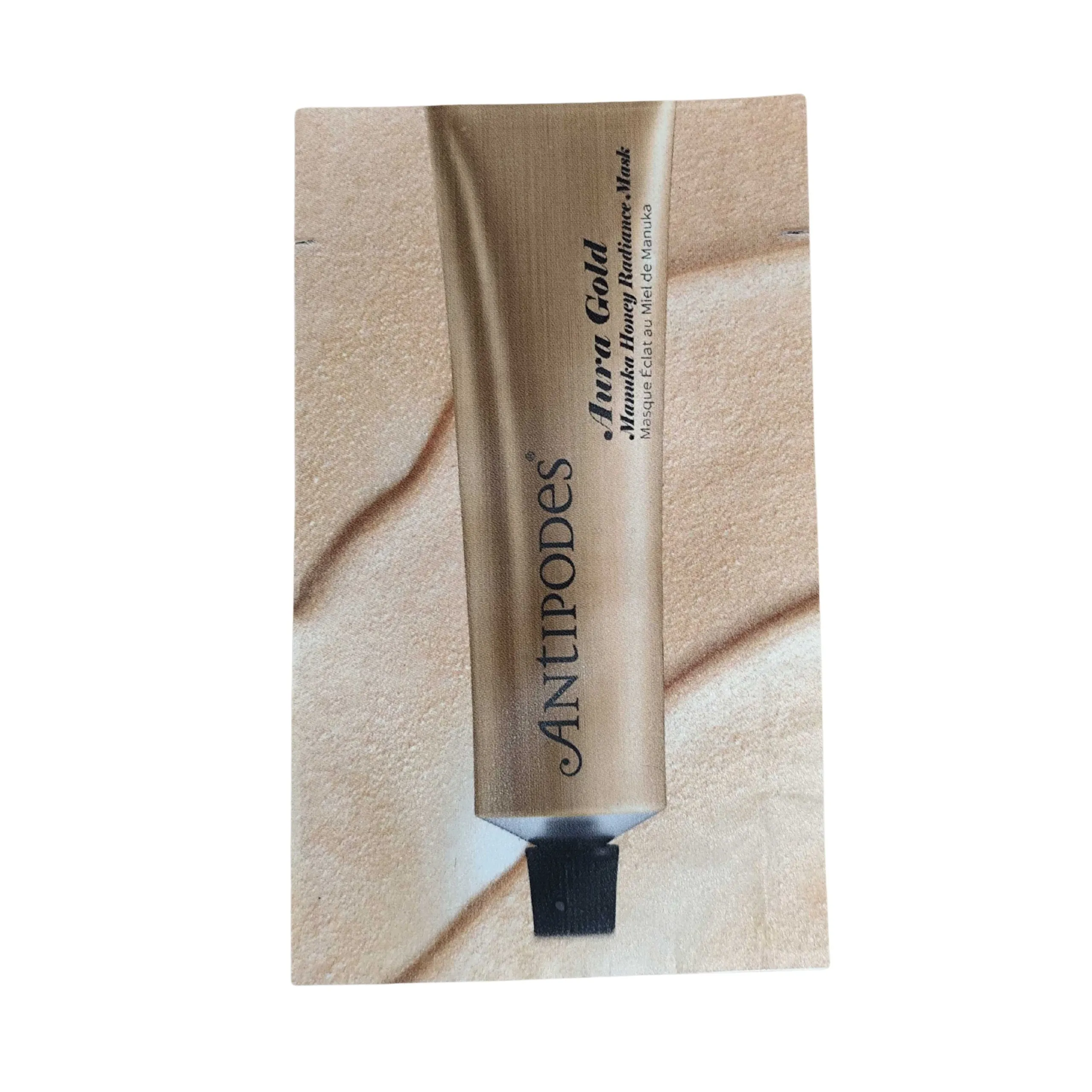 Muestra Mascarilla facial radiante con miel de manuka Aura Gold 3ml