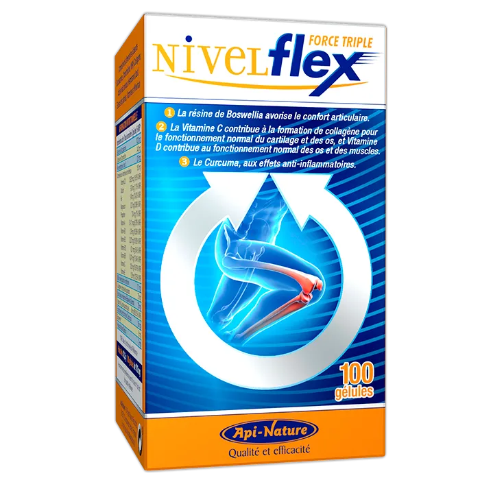 Nivelflex-100 cápsulas vegetales-Api Nature