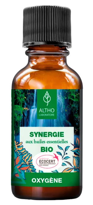Oxígeno-Sinergia de aceites esenciales orgánicos-30ml-Altho