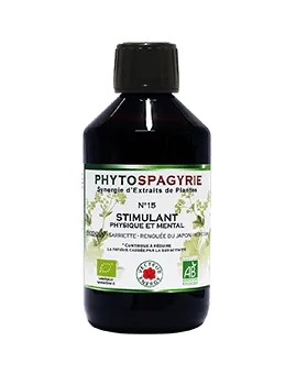 Fitospagiria N°15 - Estimulante físico y mental-300ml-Vector Energy