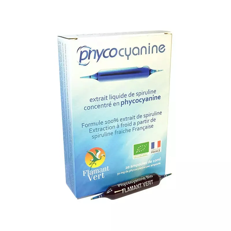 Bio Phycocyanin-20 ampollas-Green Flamingo