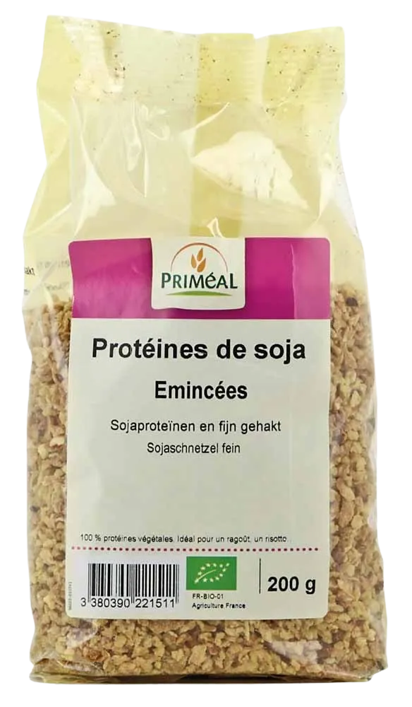 Proteínas de Soja Picadas Bio-200g-Priméal