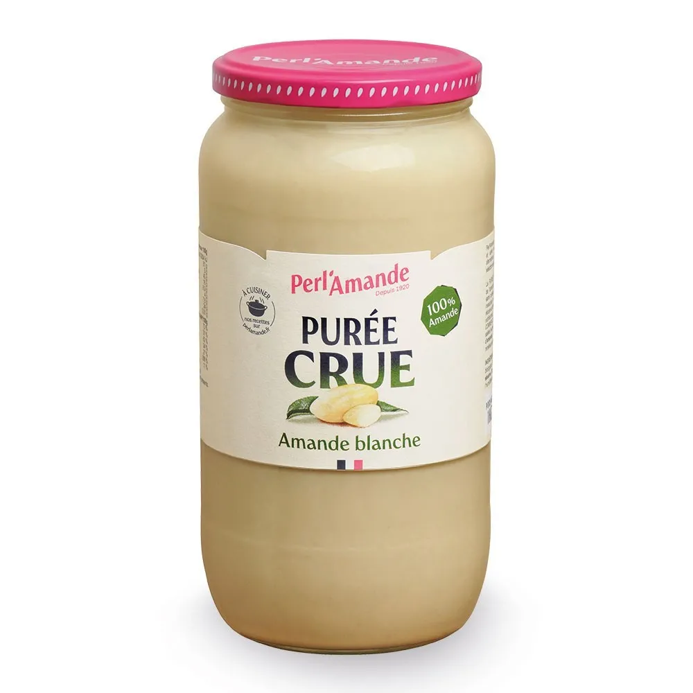 Puré De Almendra Blanca Cruda Bio-630g-Perl'Amande