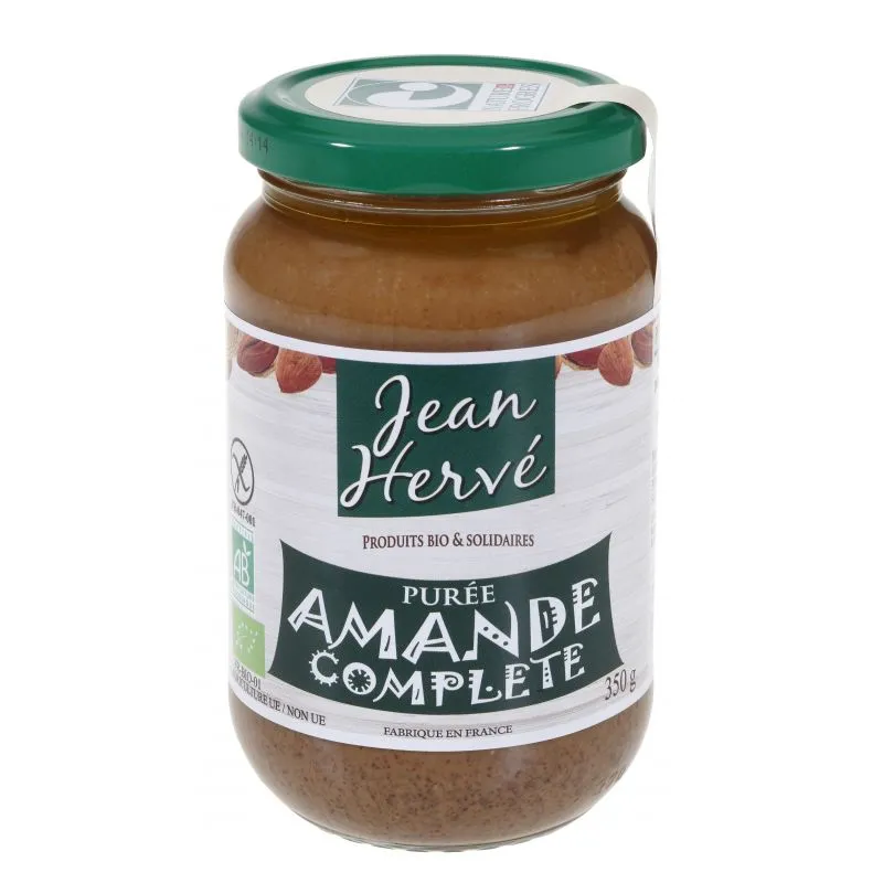 Puré De Almendras Enteras Bio-350g-Jean Hervé