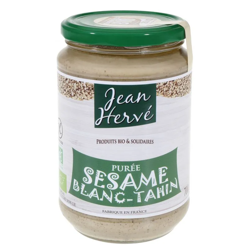 Puré De Sésamo Blanco Bio-350g-Jean Hervé