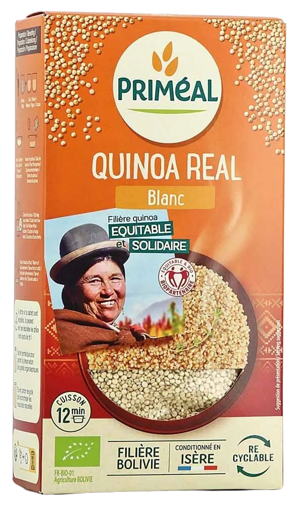Quinoa blanca ecológica-500g o 1kg-Priméal