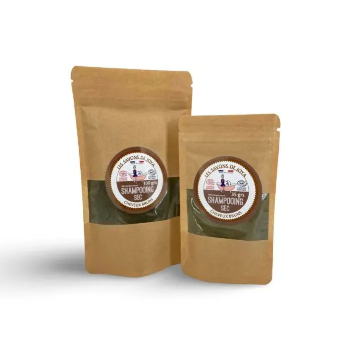 Recambio para Champú Seco Cabello Castaño - 35g - Les Soaps de Joya