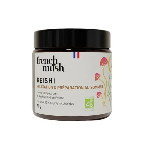 Reishi orgánico en polvo-30g-Papilla francesa