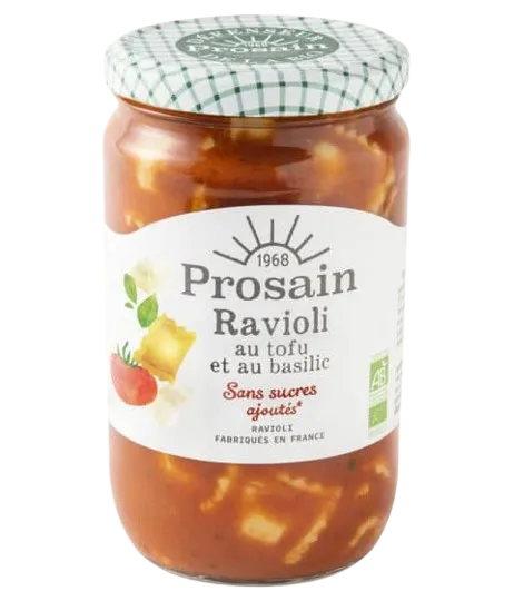Raviolis con Tofu y Albahaca Bio-680g-Prosain