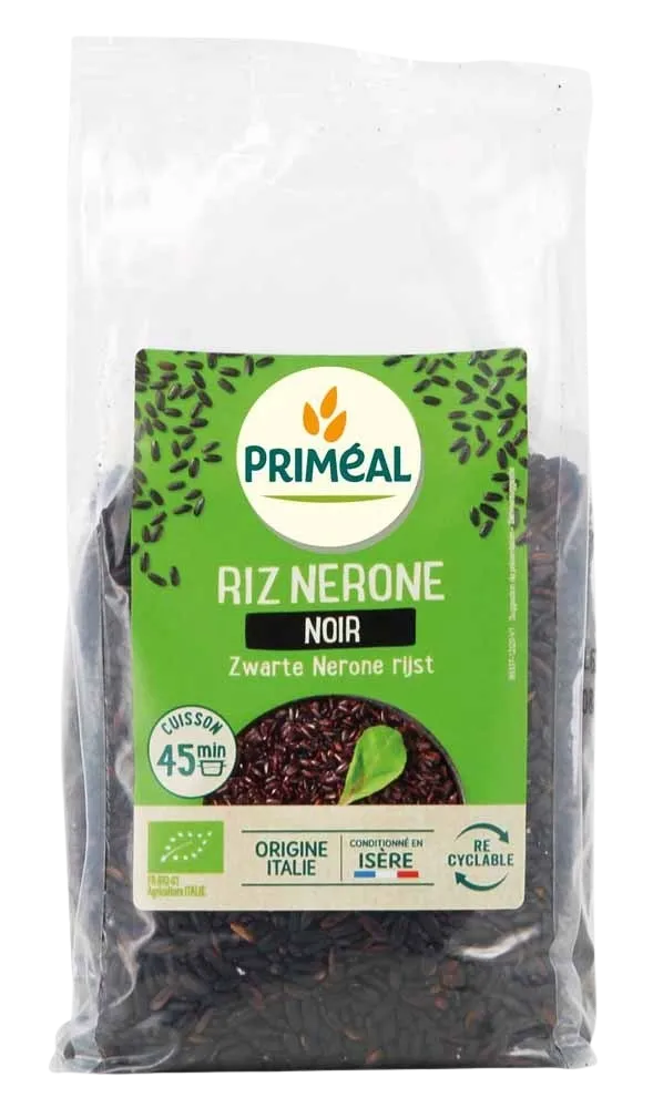 Arroz negro “Nerone” Bio-500g-Priméal