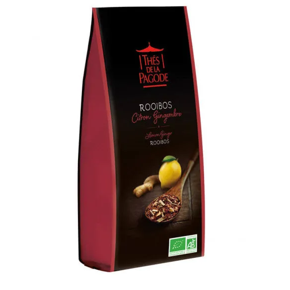 Rooibos Limón Jengibre Ecológico-100g-Thés de la Pagode