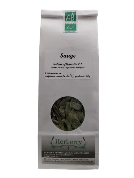 Salvia oficinal para infusiones-20g-Herberry
