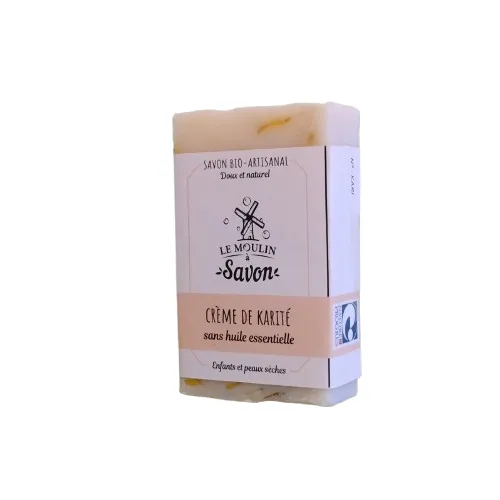 Jabón sólido Crema de karité-100g-El molinillo de jabón