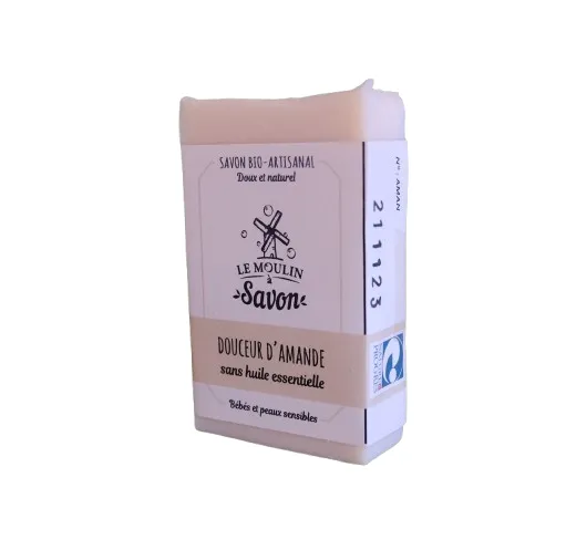 Jabón sólido suavidad de almendras-100g-Le Moulin à Soap