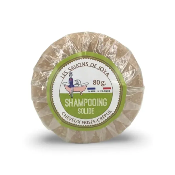 Champú sólido para cabello rizado y encrespado - 80g - Jabones Joya