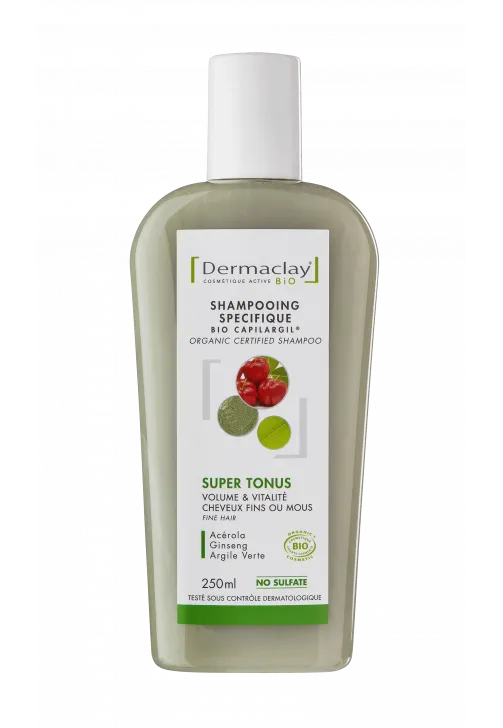 Champú Súper Tonificador Bio-250 ml-Dermaclay