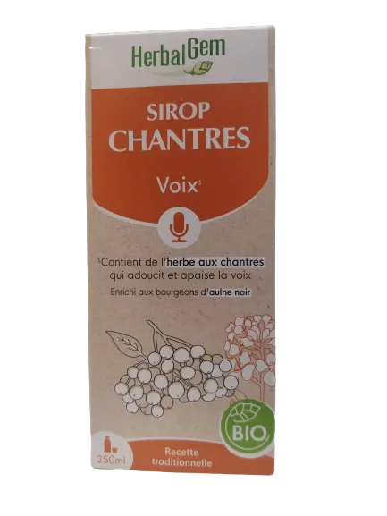 Jarabe de cantores para la voz - 250 ml - Herbalgem