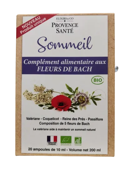 Dormir-Flores y plantas de Bach-20Ampoules-Elixir&Co