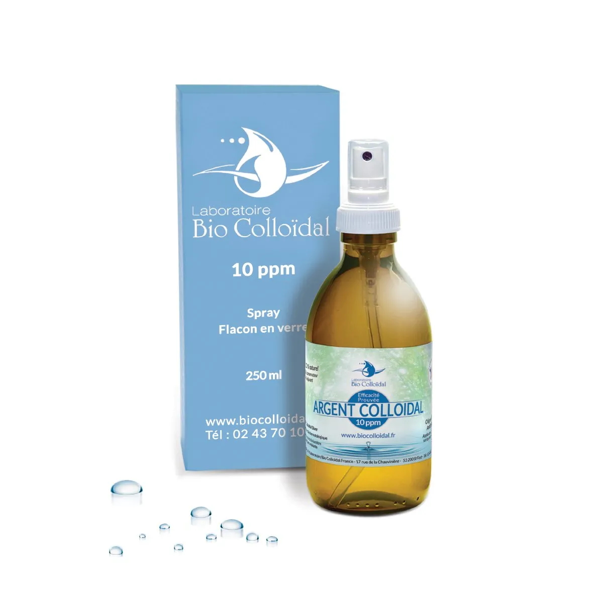 Plata Coloidal 10 ppm-Spray 250ml-Bio Coloidal