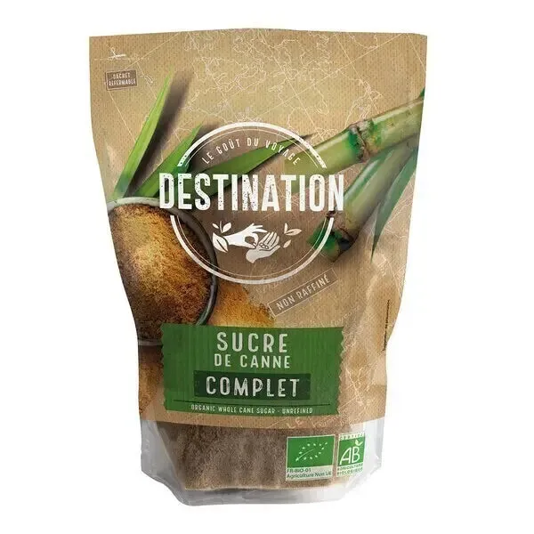Azúcar Integral De Caña Orgánico-750g-Destino