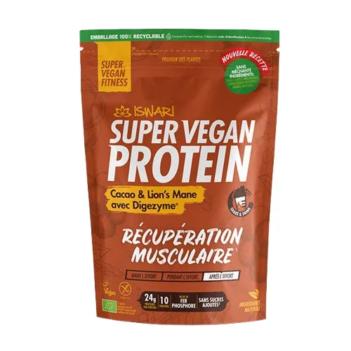 Superproteína Vegana-cacao Lion's Mane-Iswari