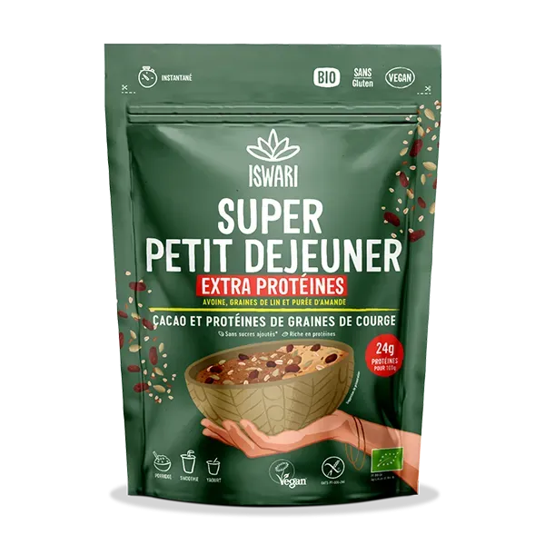 Súper desayuno extra proteico-360g-Iswari