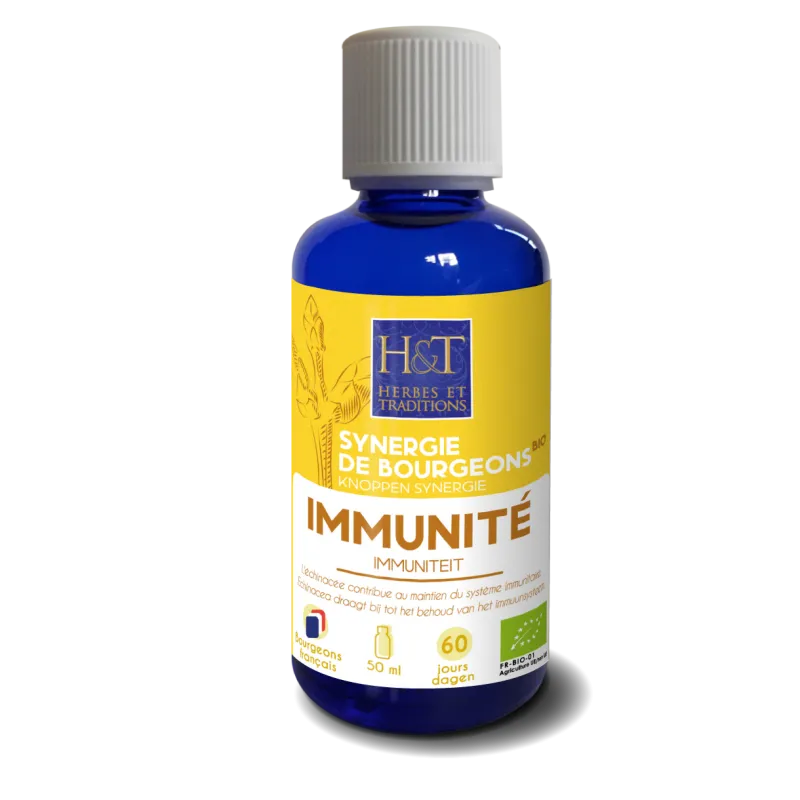 Sinergia de Inmunidad de Cogollos Orgánico-50ml-Herbes et Traditions