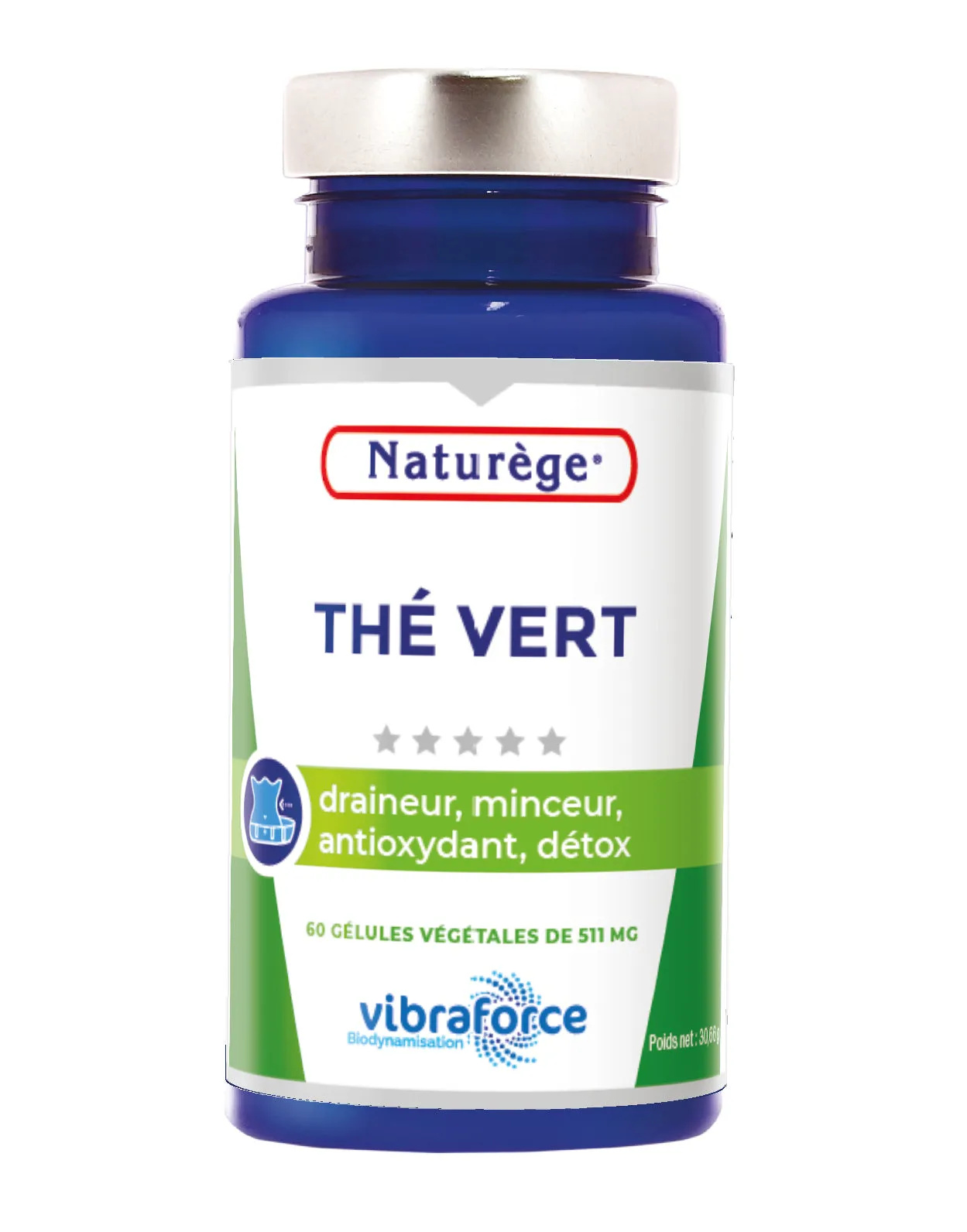 Té Verde - 60 cápsulas - NATURÈGE