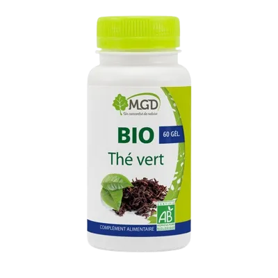 Té verde orgánico-60 cápsulas-MGD