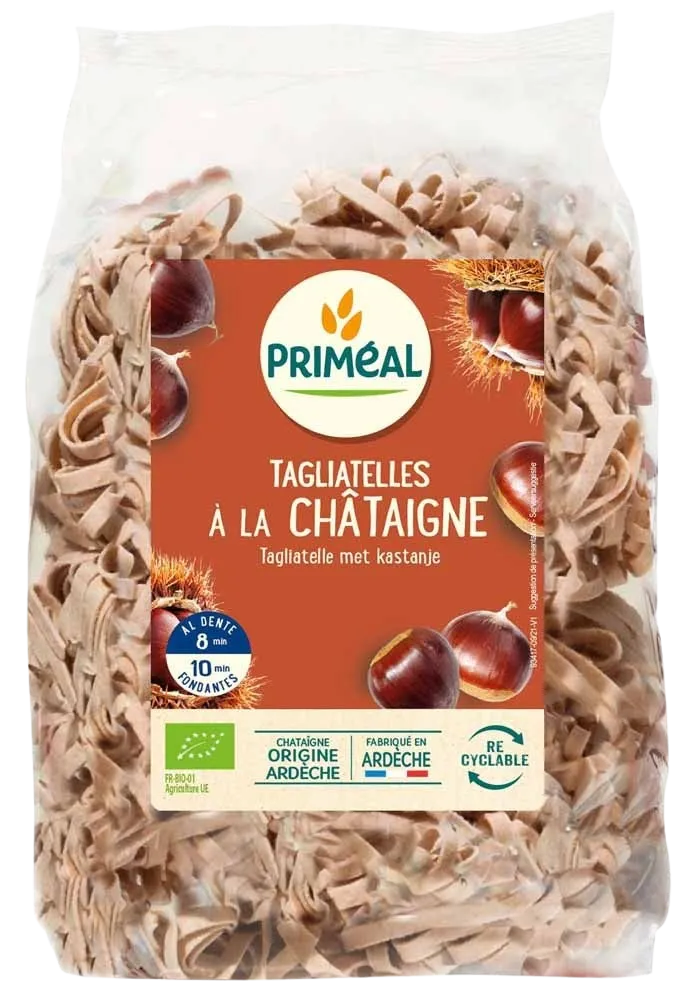 Tagliatelle Bio con Castañas-250g-Priméal