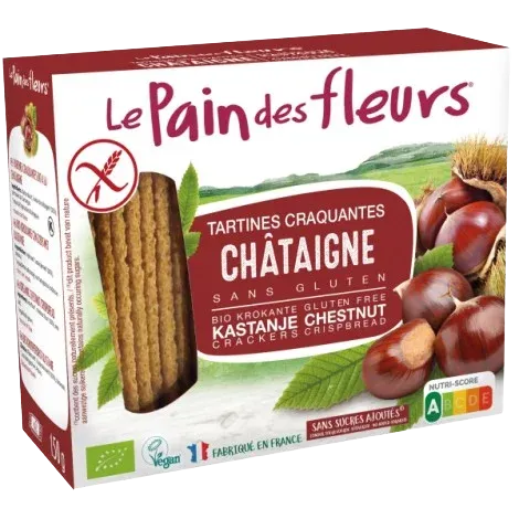 Tostada crujiente de castañas-150 o 300g-Le Pain des Fleurs